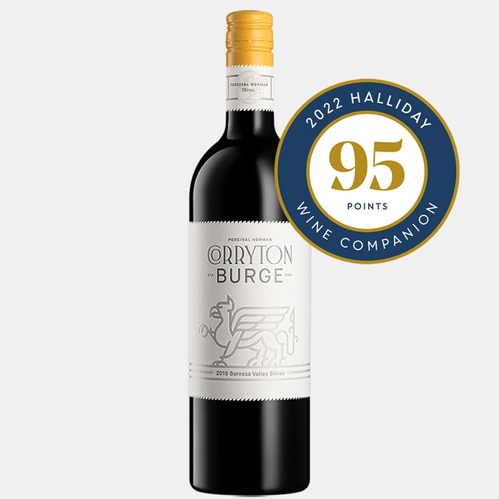 Se Coryton Burge Percival Norman Shiraz 2019 hos Haugaard Vin