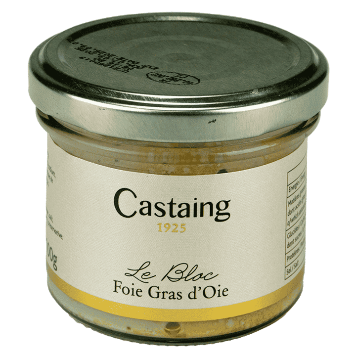 Billede af Castaing Bloc de Foie Gras af Gås 100g