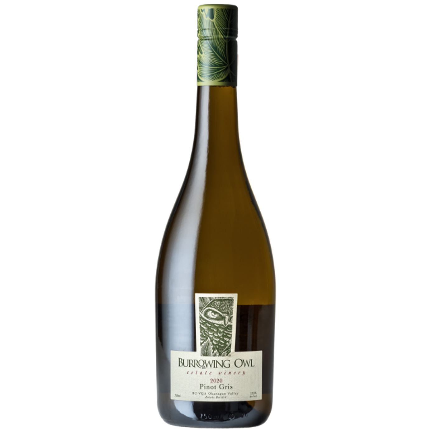 Se Burrowing Owl Pinot Gris 2020 hos Haugaard Vin